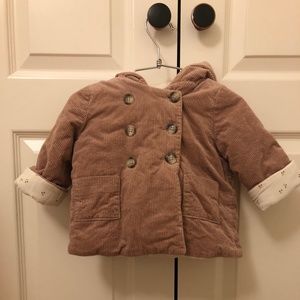Bonpoint pink corduroy jacket
